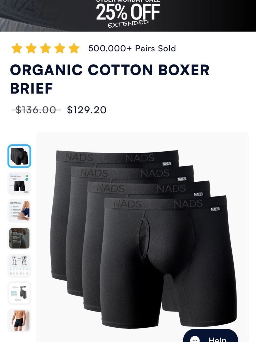 NADS boxer briefs